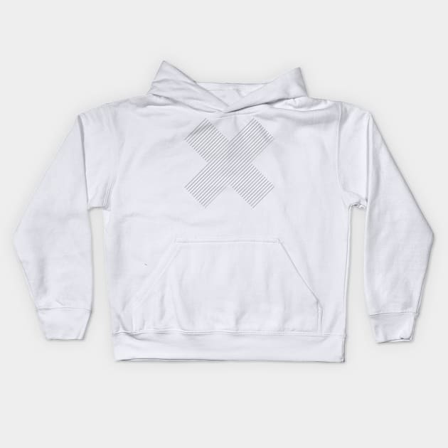 Minimal Cross Kids Hoodie by Valshin